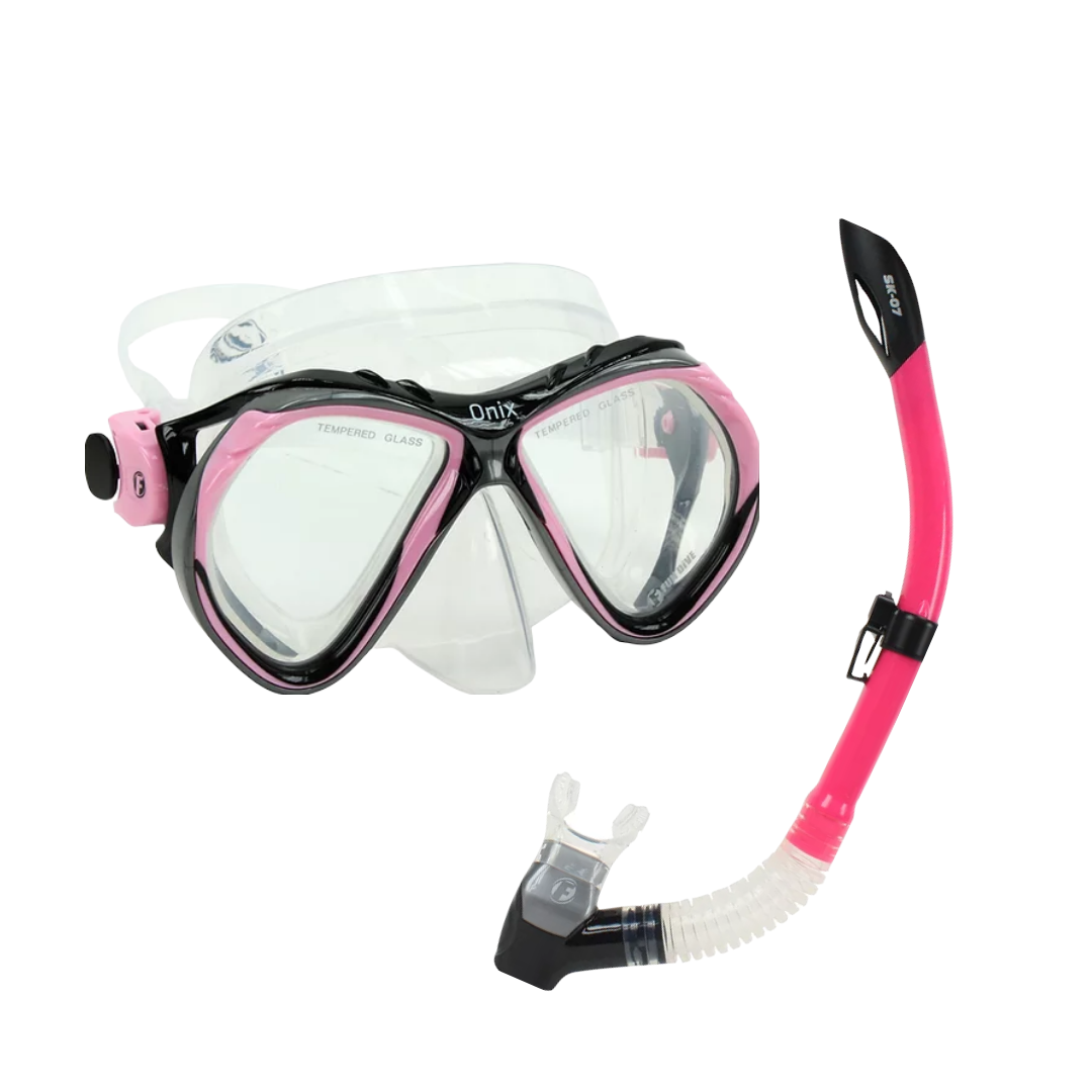 Kit Dry Onix Fun Dive Máscara Snorkel Dupla Válvula mergulho - NetDive  Mergulho